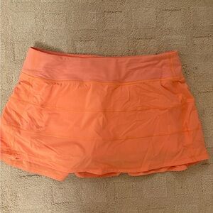 lululemon athletica Orange Skirt